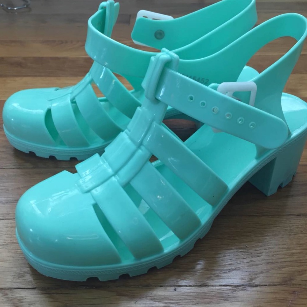 forever 21 jelly shoes